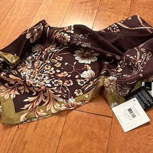 Echo silk scarf nwt